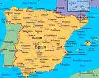 English speaking AA in Spain meeting map