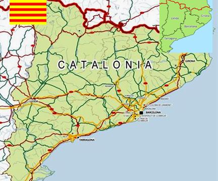 Catalua map